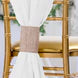 4 Pack Rhinestone Velcro Curtain Bands/Sash Clip