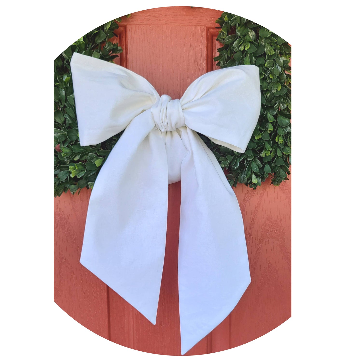 Linen Sashes: Mango / 54 inches