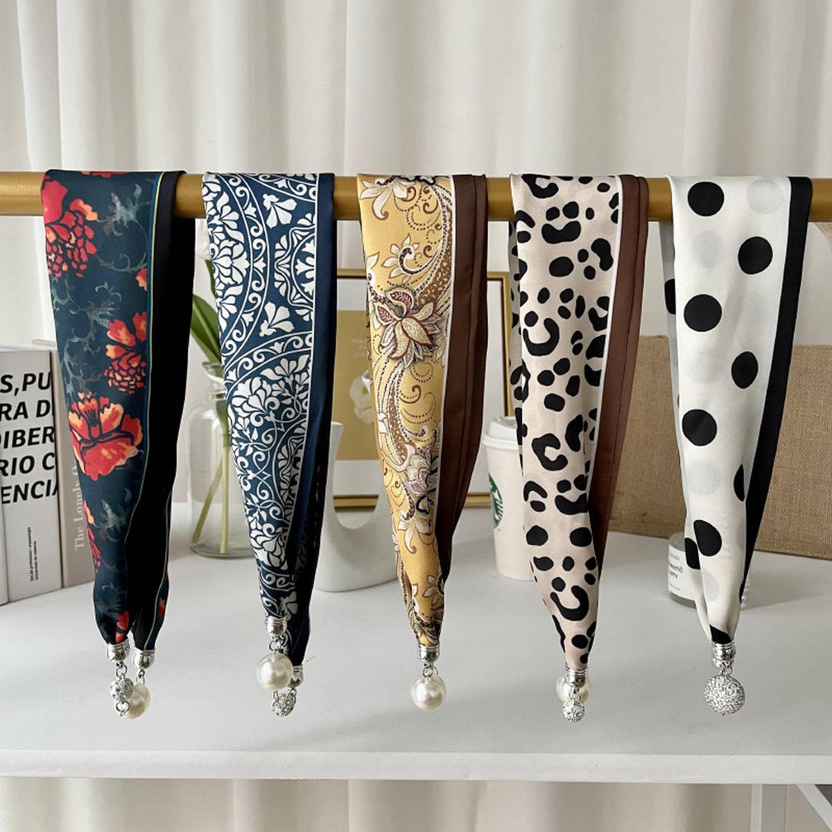 Magnetic Silk Scarf Necklace – Elegant Neck Wrap_CWASC0752: TYPE1 / (OS) 3