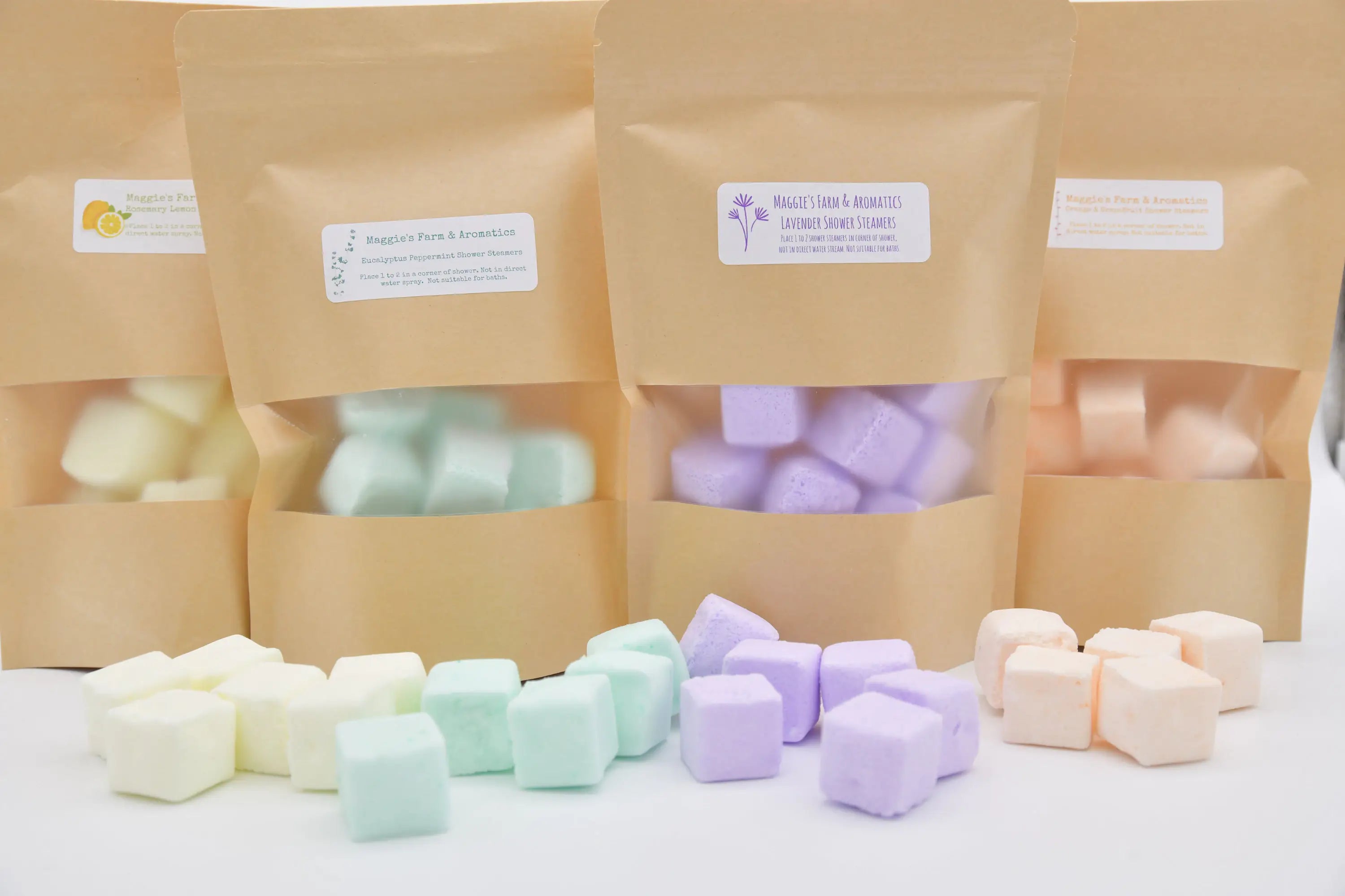 Shower Steamers/ Natural Shower Steamers/ Shower Bombs: Lavender