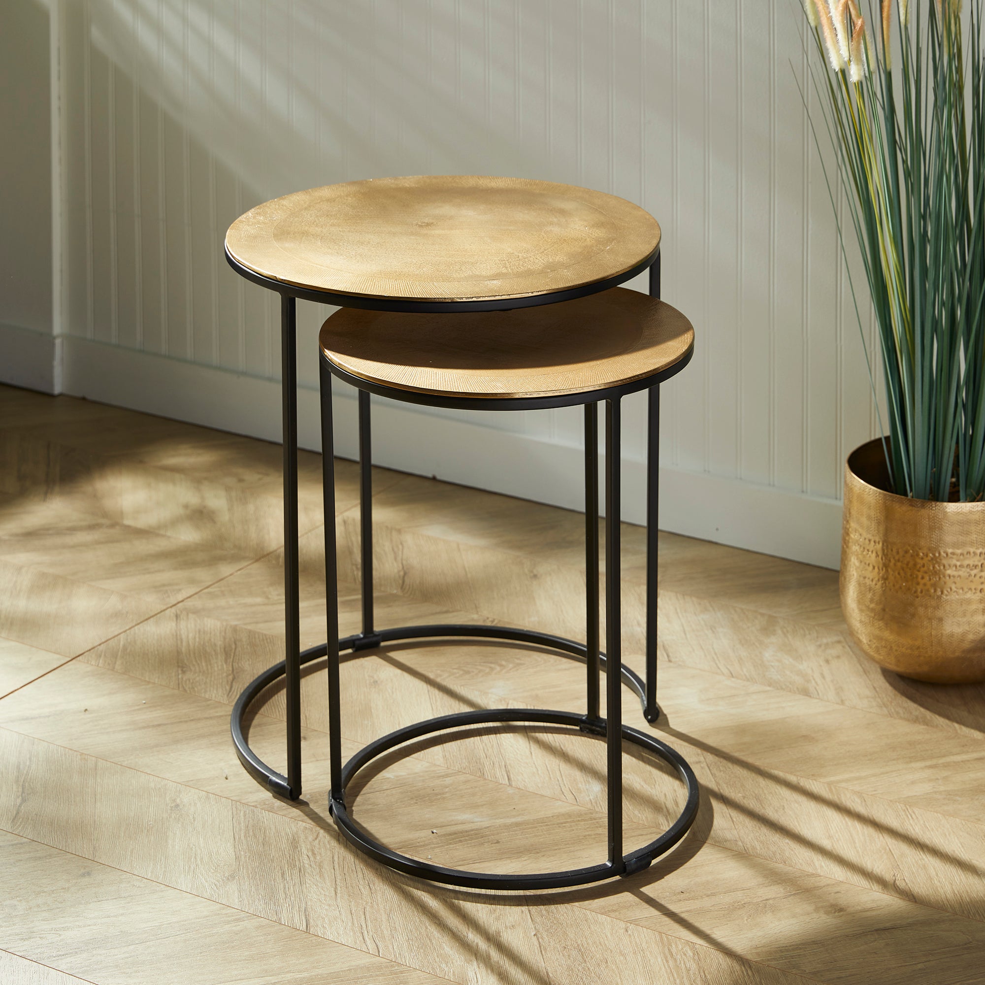 ALAMAR SIDE TABLES, SET OF 2