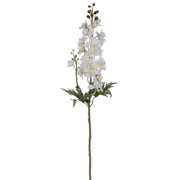 Vickerman 33" Artifcial White Larkspur Spray 3/Bag: White / Polyester 80%, PE 10%, Iron wire 10% / 33"