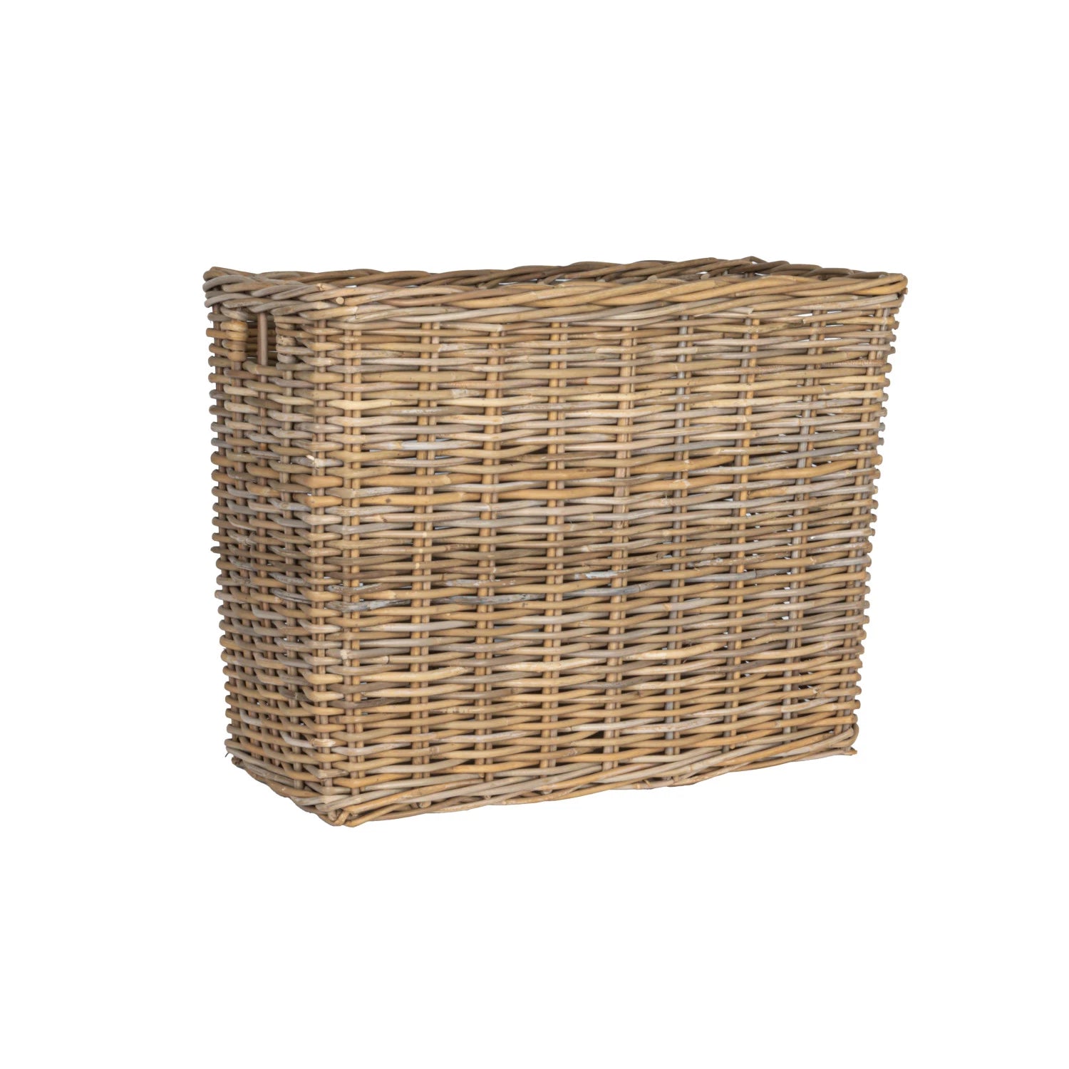 Woven Wicker Rattan Basket-MD