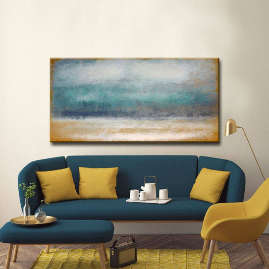 Ready2HangArt Oversized Canvas 'Tempest' by Norman Wyatt, Jr.: 24 in. H x 48 in. W