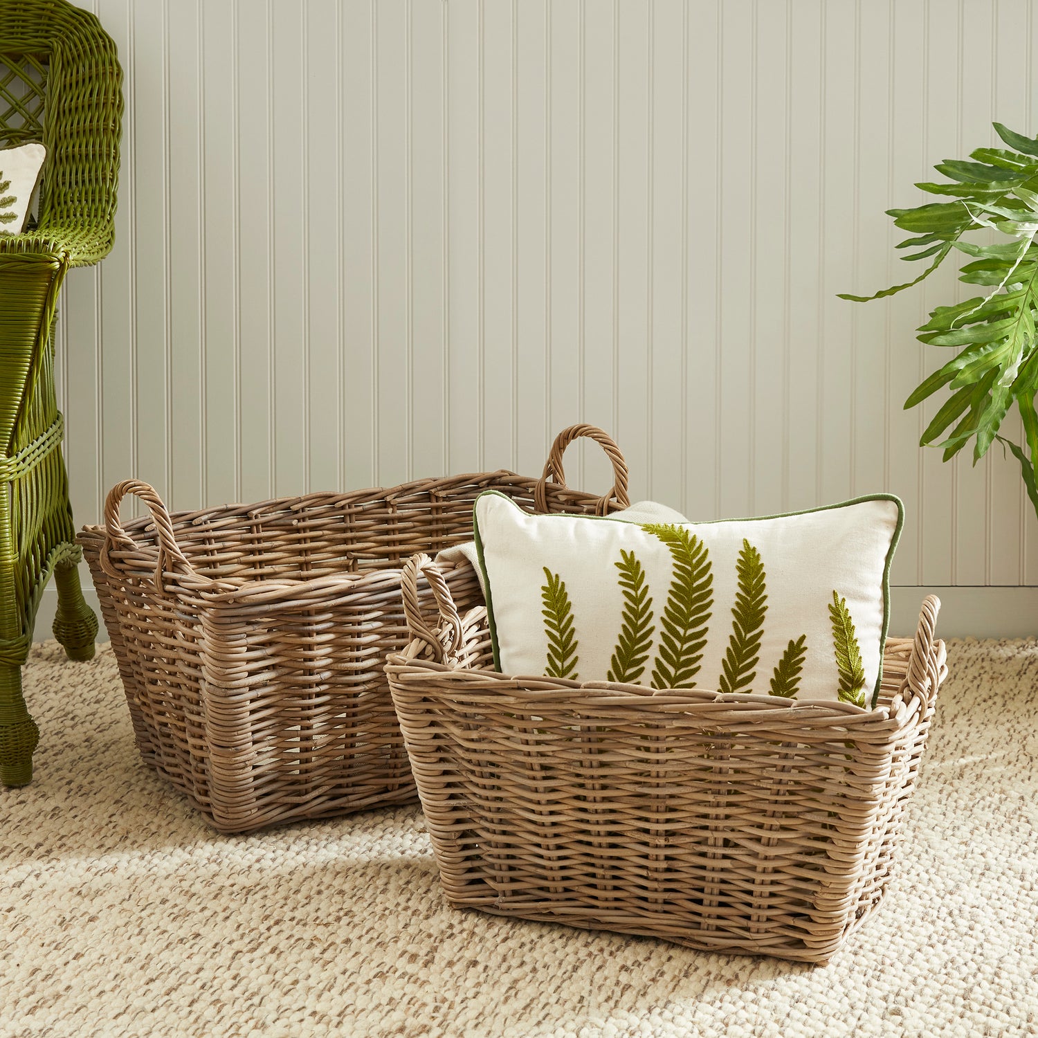 Normandy Laundry Baskets, Set Of 2