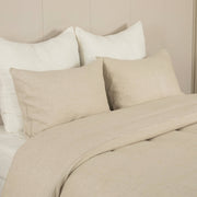 Newport Sham: Greige / King 20"x36"