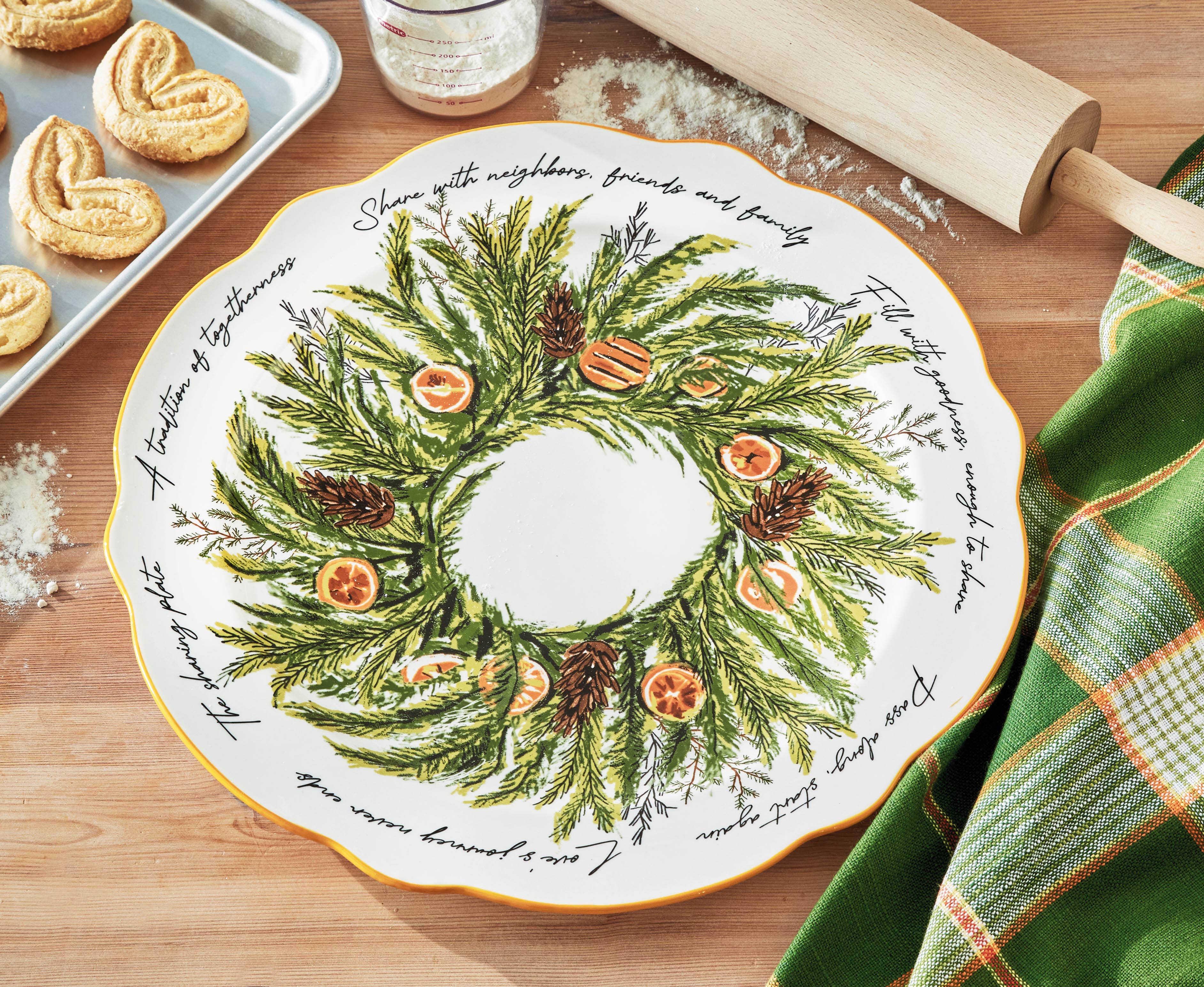 Citrus Grove Giving Plate