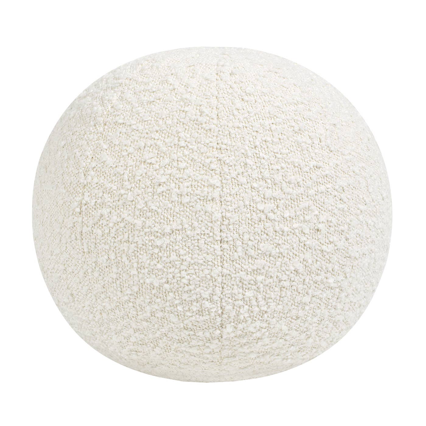 Luna 12" Round Sphere Accent Ball Throw Pillow: Olive Green