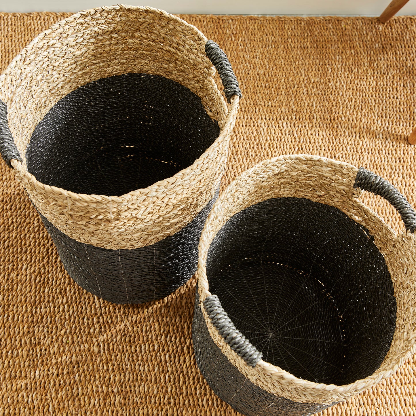 MADURA HAMPER BASKETS, SET OF 2