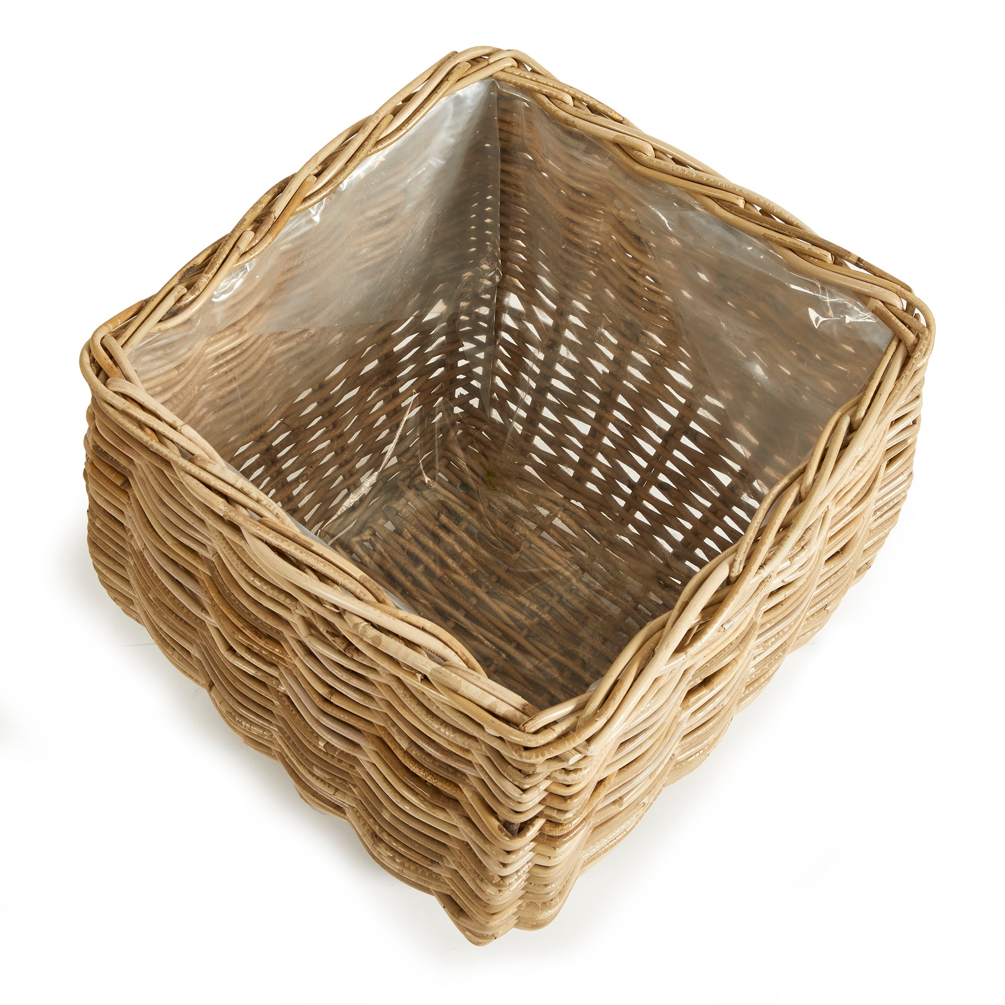 SYLVIE SQUARE TAPER BASKET LARGE