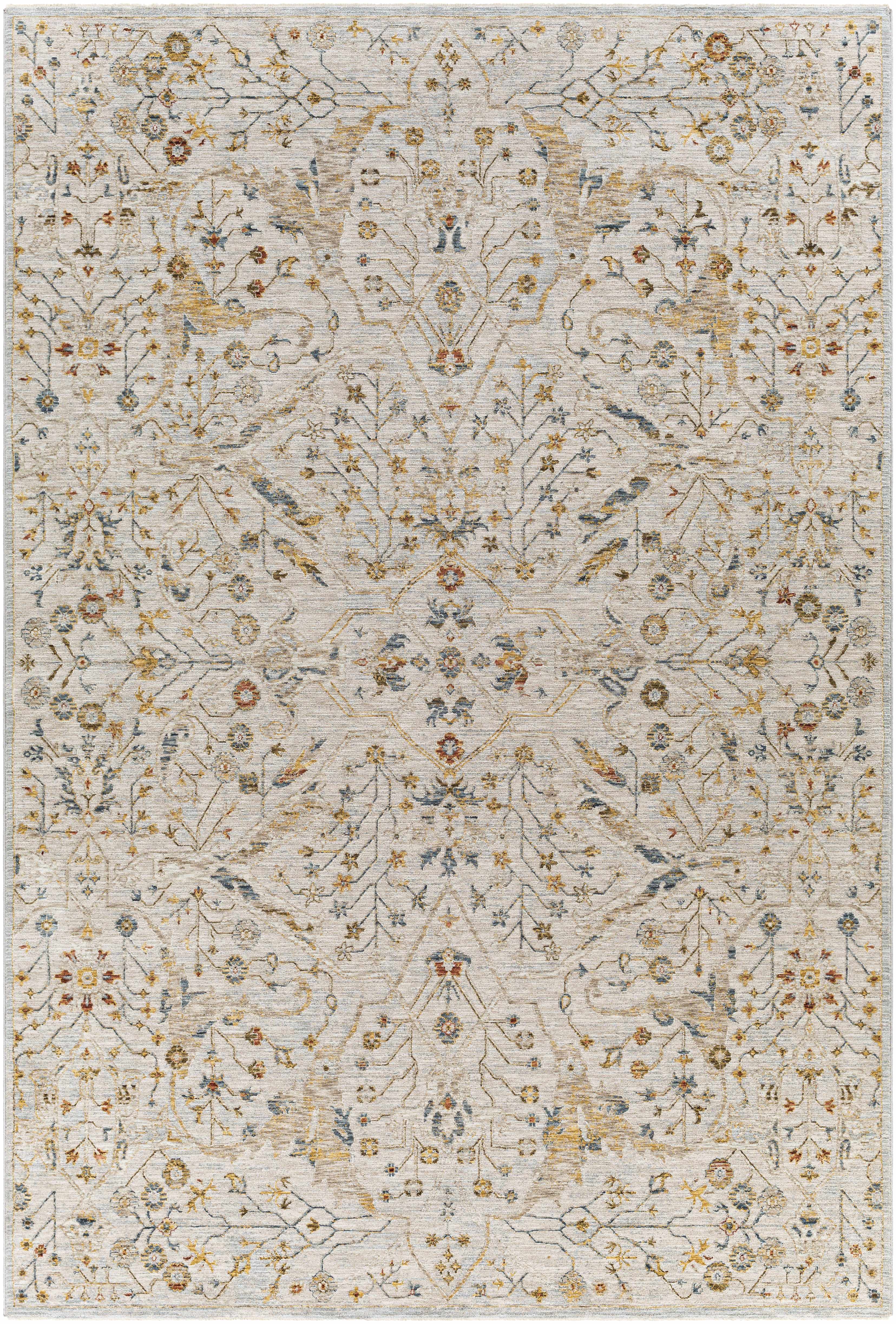 Kabungahan Oushak Style Floral Rug