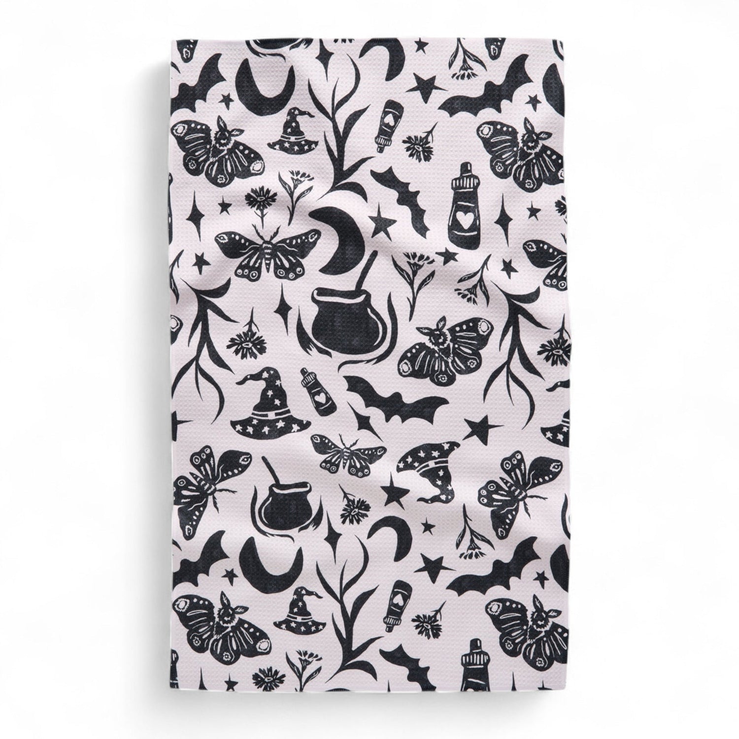 Moths, Bats, Oh My! Geometry Tea Towel