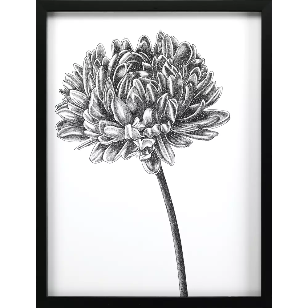 Simple Floral - Bud / 42 H x 33 W x 03 D