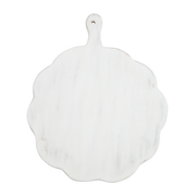 Sm Scalloped Wood Board