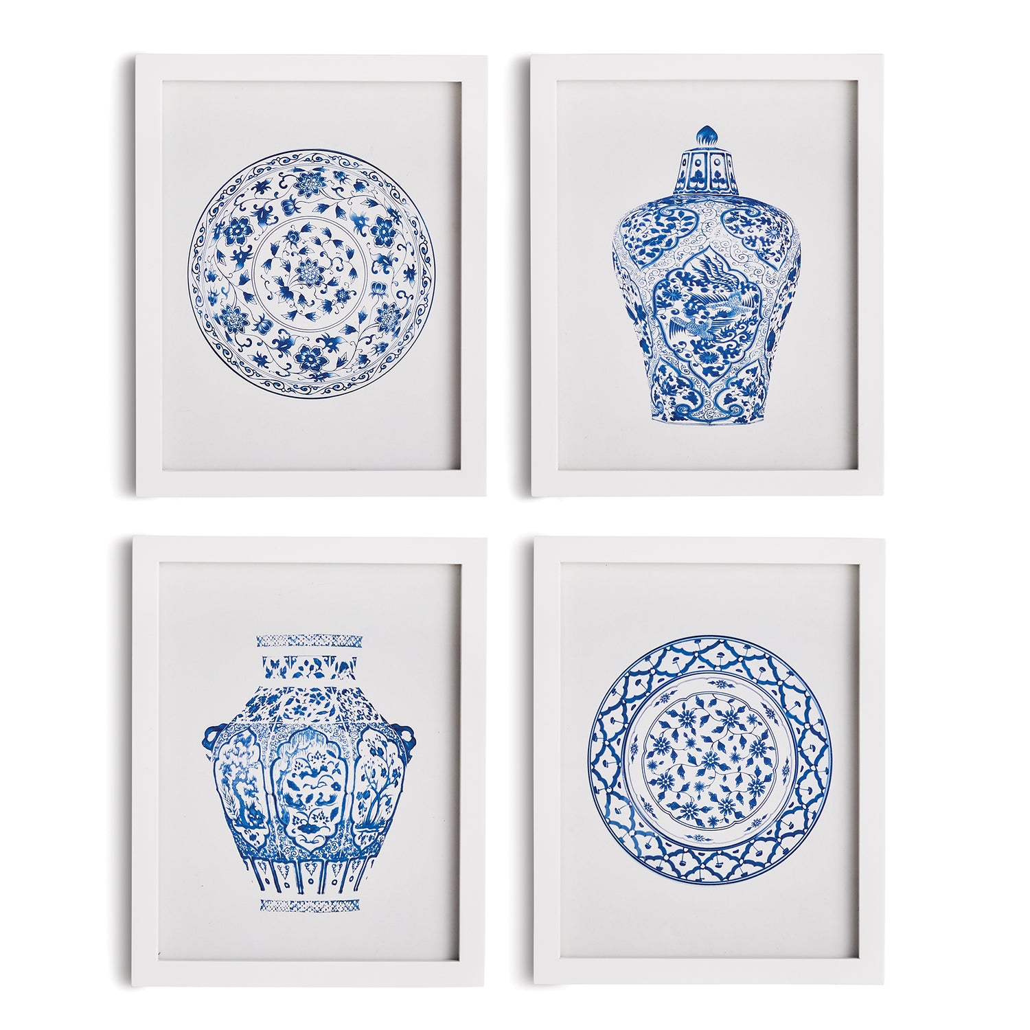 Dynasty Petite Prints, Set Of 4