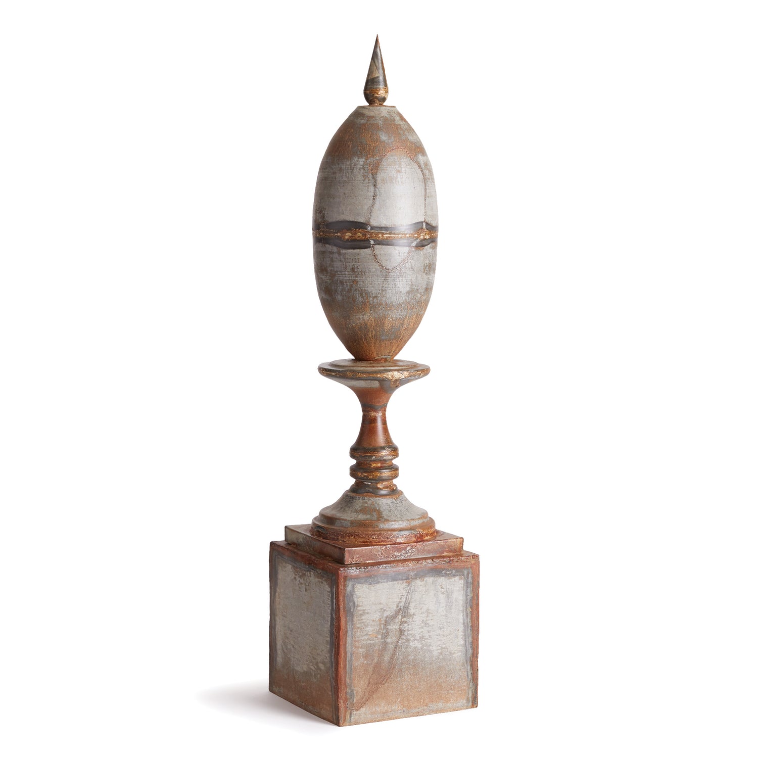 Weathered Metal Finial