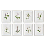 Flowers In Bloom Petite Prints, Set Of 8