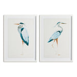 Blue Heron Prints, Set Of 2