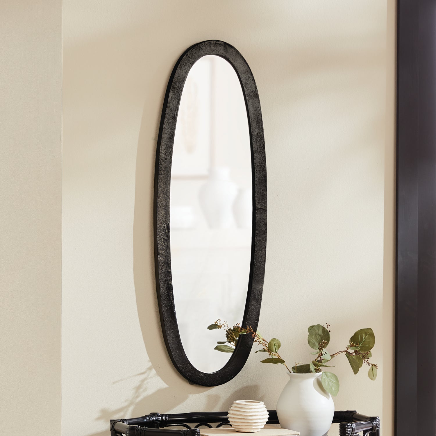 Lamelle Oval Mirror